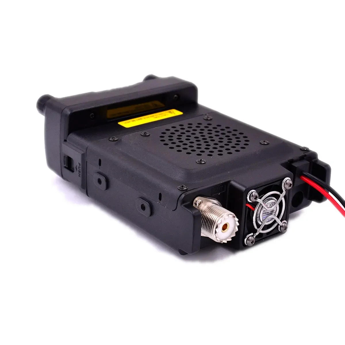 QYT KT-5000 Pemancar Radio Mobil Seluler Dual Band VHF UHF Mikrofon Keyboard Layar Panel Depan Dapat Dilepas Interkom Nirkabel