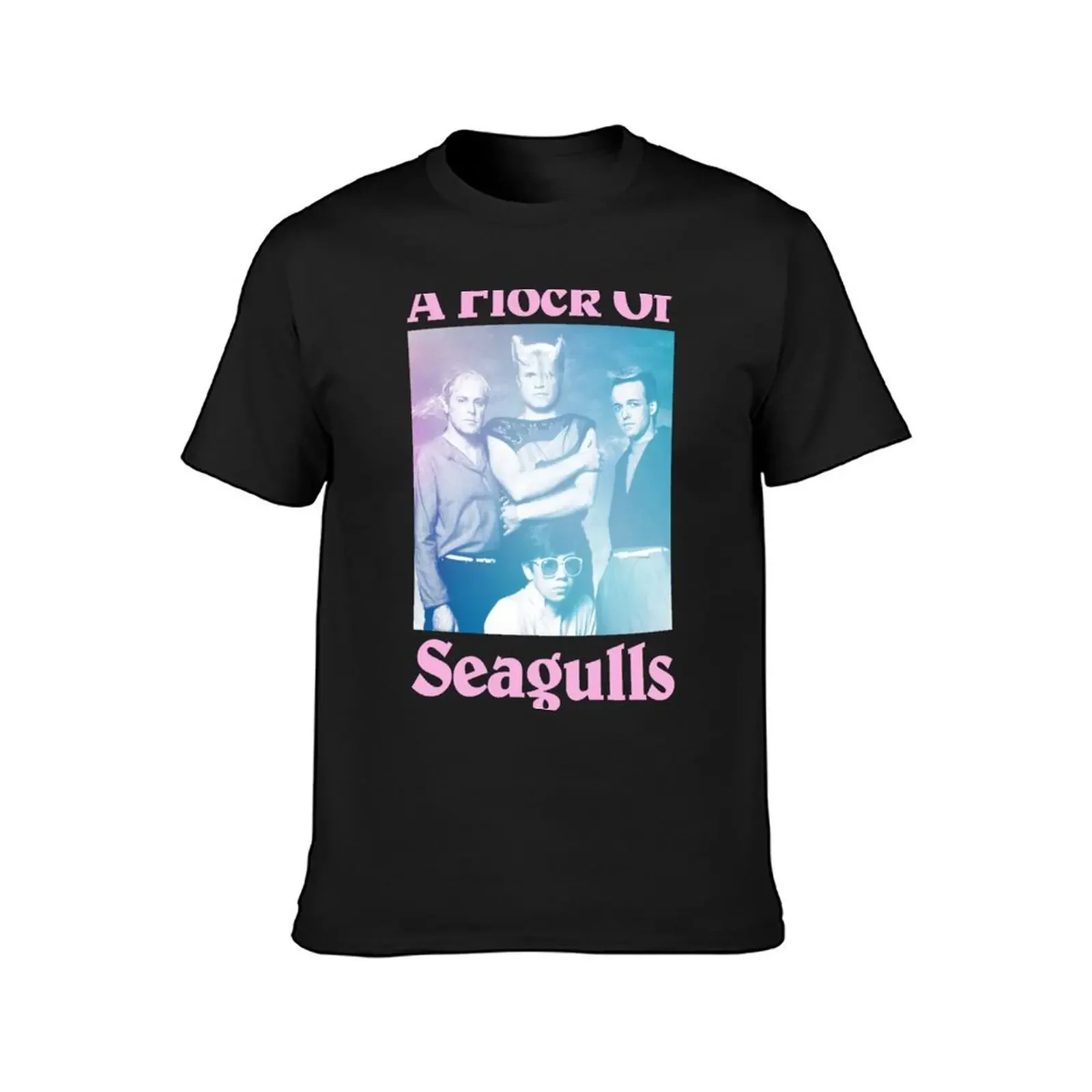 A Flock Of Seagulls // Tribute Werk T-Shirt boys animal print aesthetic clothes oversized t shirt men t shirt