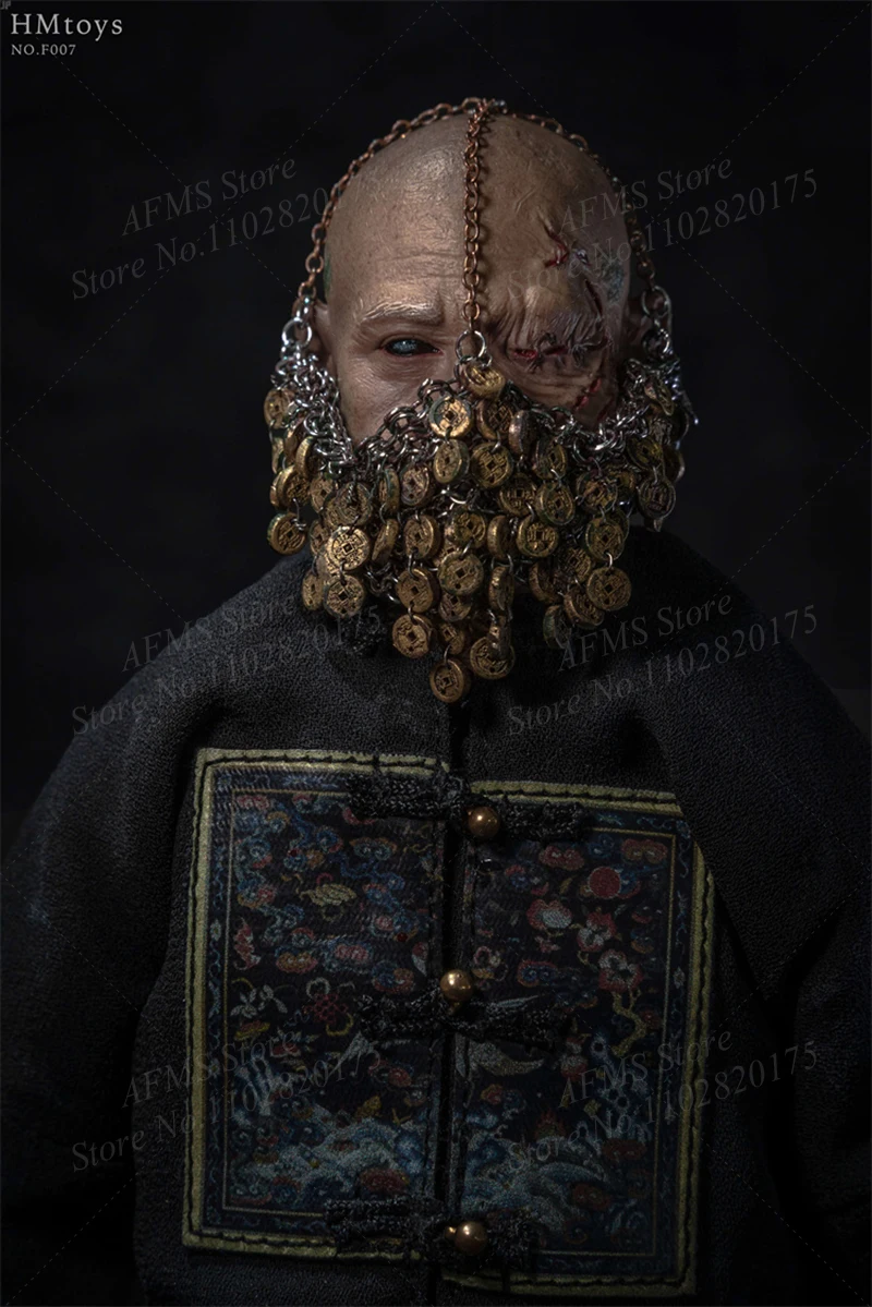 HM Toys No.F007 1/6 مقياس تحصيل الشكل مرعب السيد زومبي-ولادة جديدة ريتشارد Ng 12 "رجال الجندي عمل نموذج لجسم #6