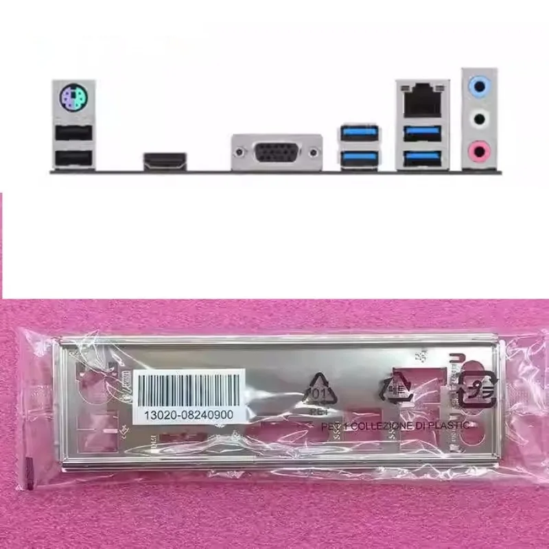 

Original IO I/O Shield Back Plate for ASUS PRIME H510M-K R2.0 Motherboard Bezel Blank Baffle
