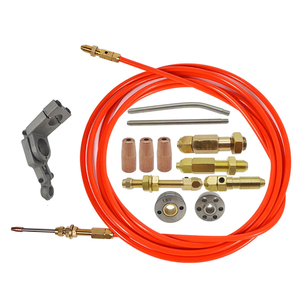 Tube d\'alimentation de fil de soudage laser, buses de soudage, soudeuse automatique, supports de torche, périphériques à l\'argon, accessoires