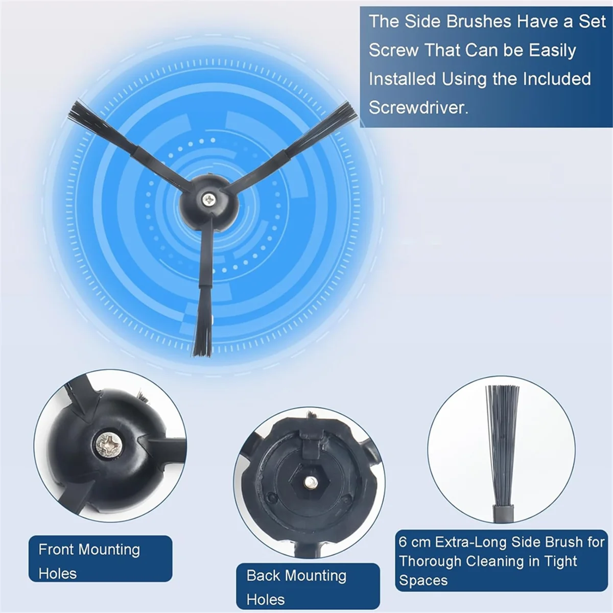 Kit de accesorios Compatible con Roborock S8 MaxV Ultra Robot aspirador, cepillo principal, rodillo, cepillo, almohadillas para mopa, bolsas de vacío