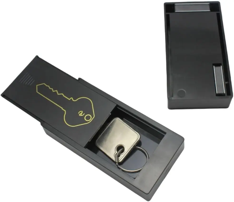 Hide a Magnetic Key Holder Emergency Box Secret Safe Spare Car Home House Key Hide