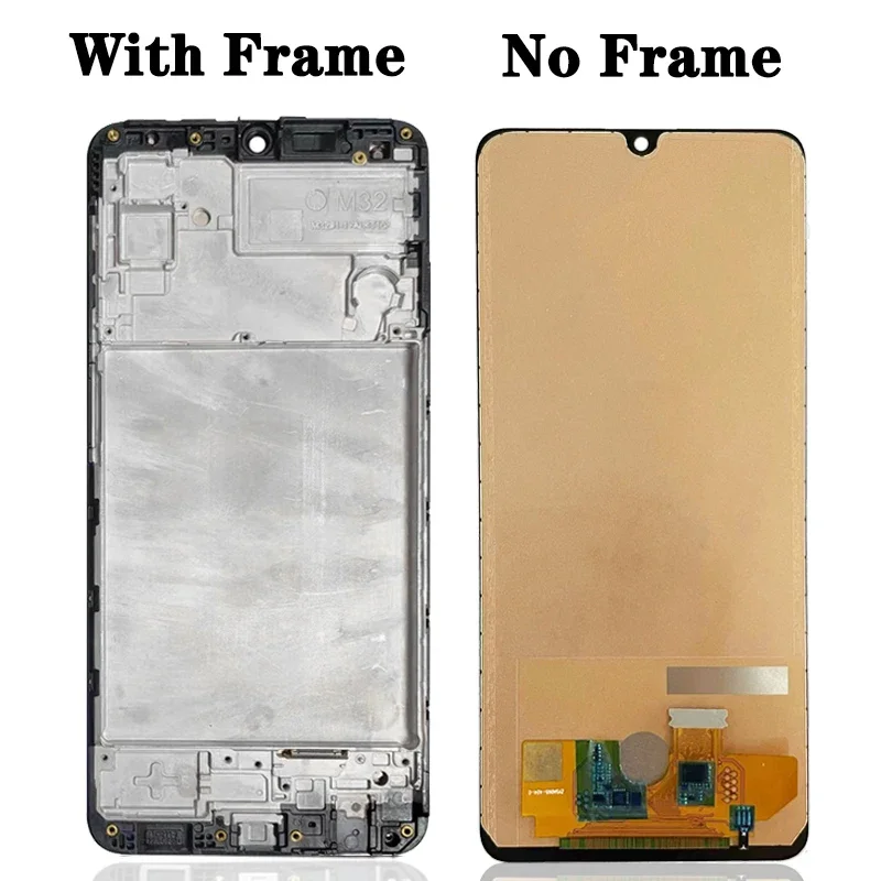 M325 Display Screen For Samsung M32 LCD M325F M325FV/DS M325FV M325F/DS Screen Touch Digitizer Assembly Replacement
