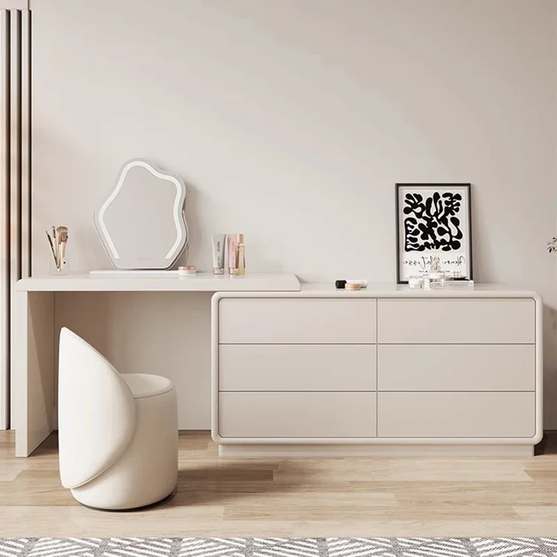 Bedroom Storage Dressing Table Luxury Girls Drawer European Dressing Table Makeup Vanity Tocador De Maquillaje Home Furniture