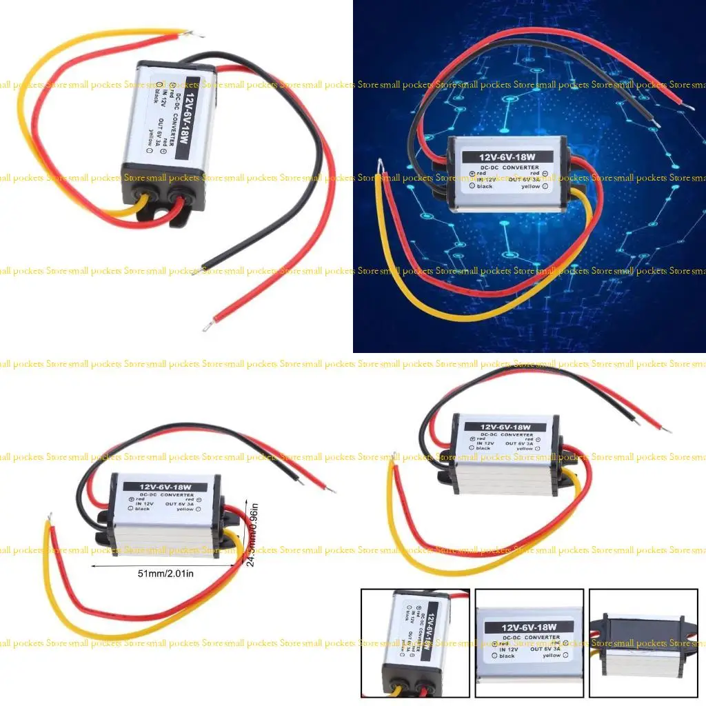 

R1WD for DC to for DC Converter 12V to 6V Power SModule Waterproo