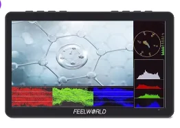 F5 Pro 5 Inch DSLR Camera Field Monitor IPS Full HD 1920x1080 Support 4K  Input Output Tilt Arm Power Output