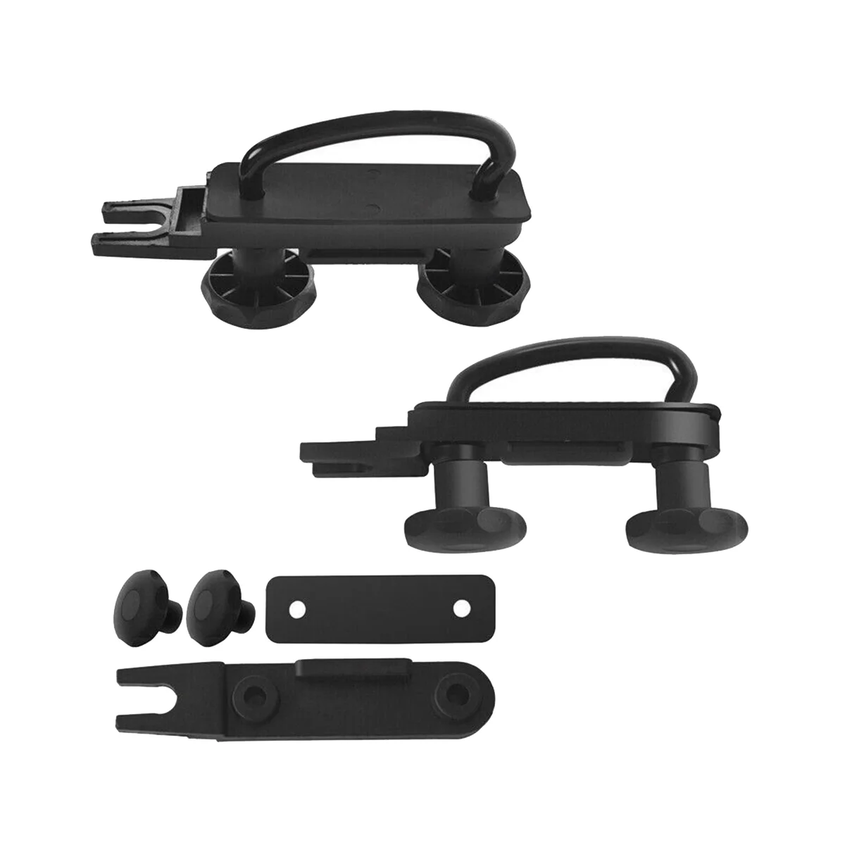 Roof Box U-Bolt Clips Roof Rack U-Brackets Luggage Accessory Kit