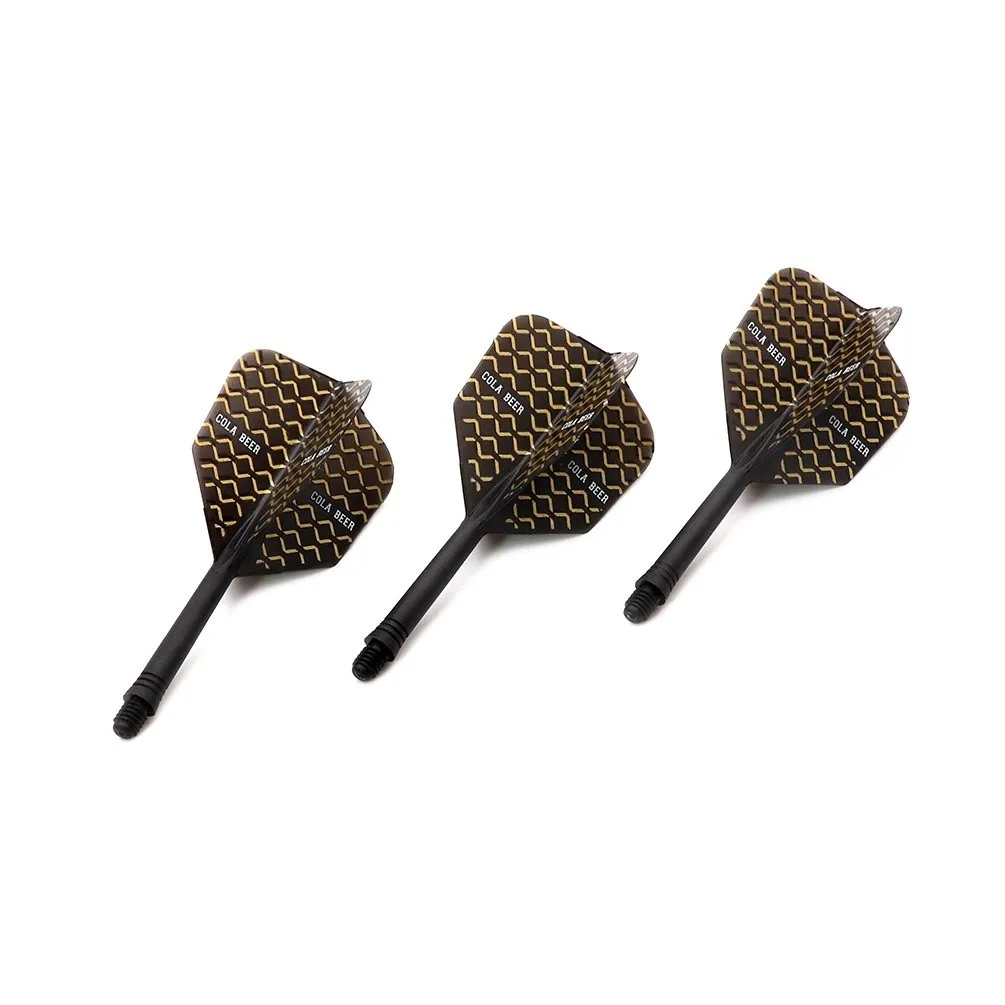 CUESOUL Rose AK5 COLA BEER Integrated Dart Shaft and Flights Big Wing Shape-Size M-28mm 5