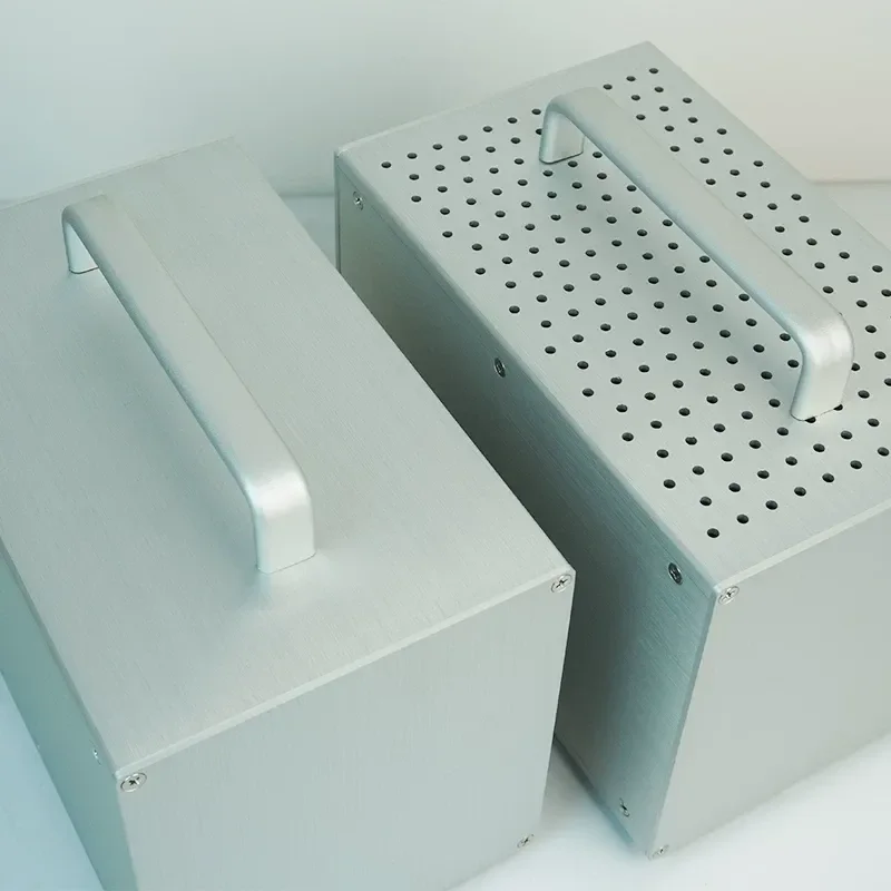 180mm All Aluminum Alloy Computer Power Supply Chassis Instrument Enclosure Industrial Control Amplifier Box Preamp Case
