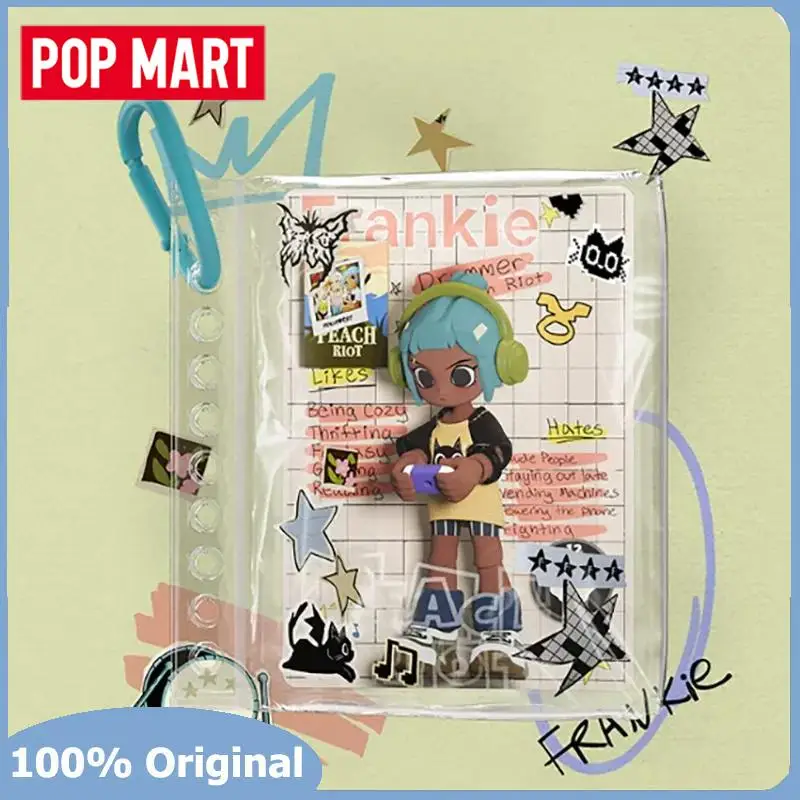 POPMART Peach Riot Carry The Music Series Block Pendant Trendy Mystery Box Anime Action Figure Blind Box Toys Model Dolls