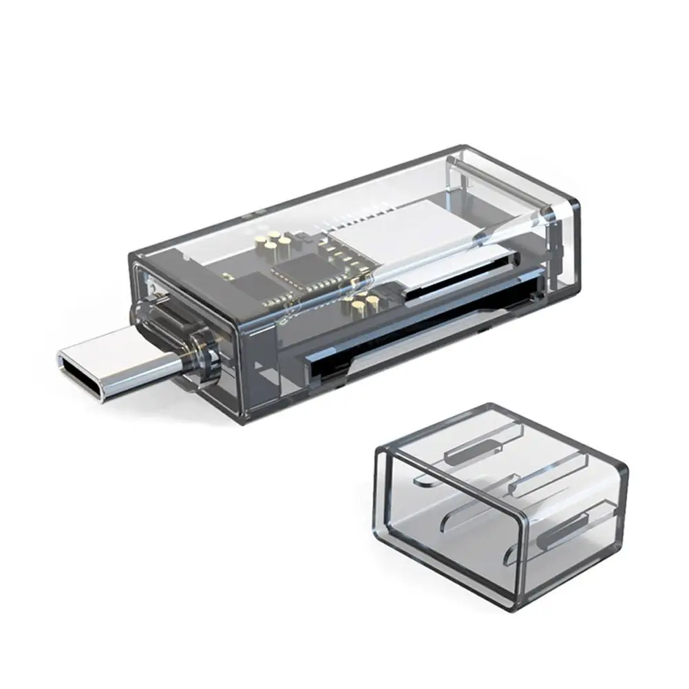 1 Pcs Mobile Card Reader Type-c Mobile Phone Usb 3.0 Memory Cable Connection Card Tf Card Reader Reader Adapter Usb Drive C Z5u0