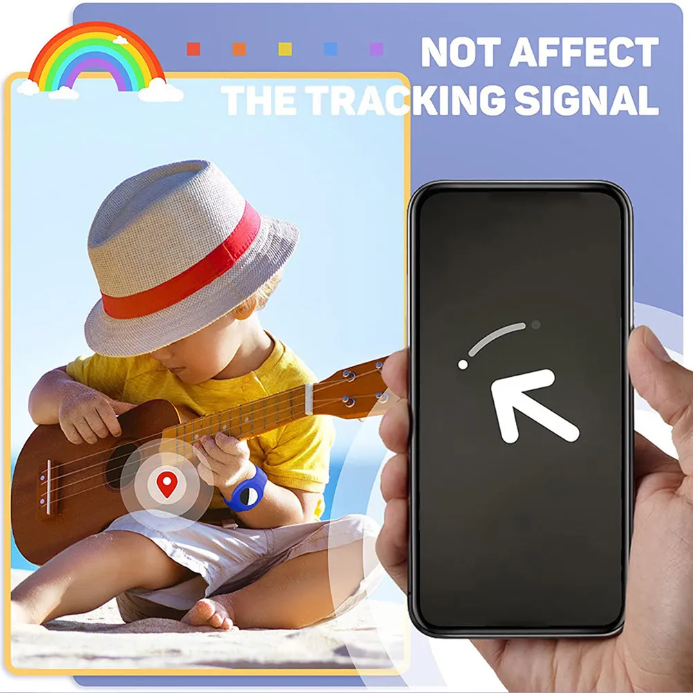 

Premium Silicone Protective Cover Shockproof Scratch Resistant Skin Friendly Washable Easy on Off Tracking Watch