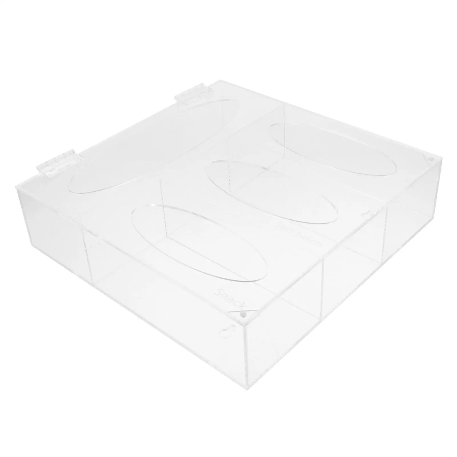 

Glove Storage Box Acrylic Wall Dispenser Mask Organizer Hanging Mount Holder Workshop Uniform Glove Dispenser Box