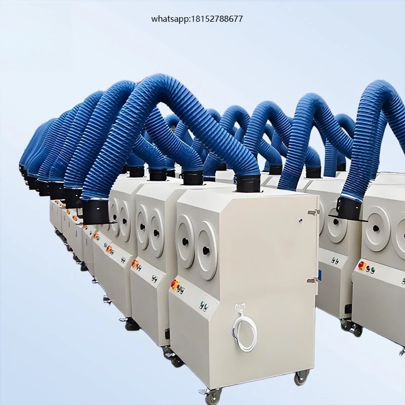 Custom Welding Fume Extractor for Metal Fabrication Welding Smoke Removal Air Cleaning Fume Collector