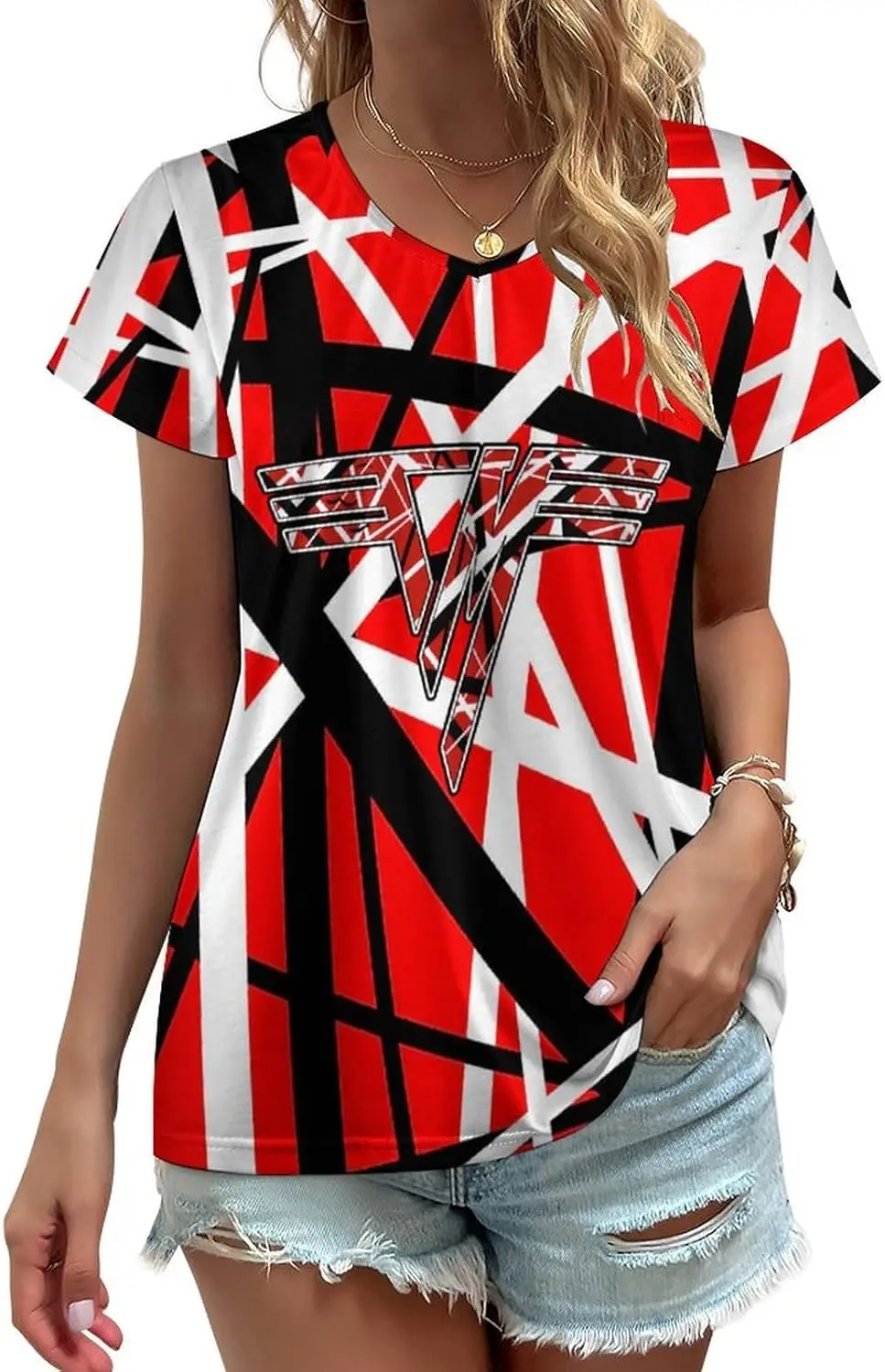 

Футболка женская, классическая футболка с коротким рукавом, футболка с 3D принтом, мягкая повседневная одежда для лета, уличной повседневной носки