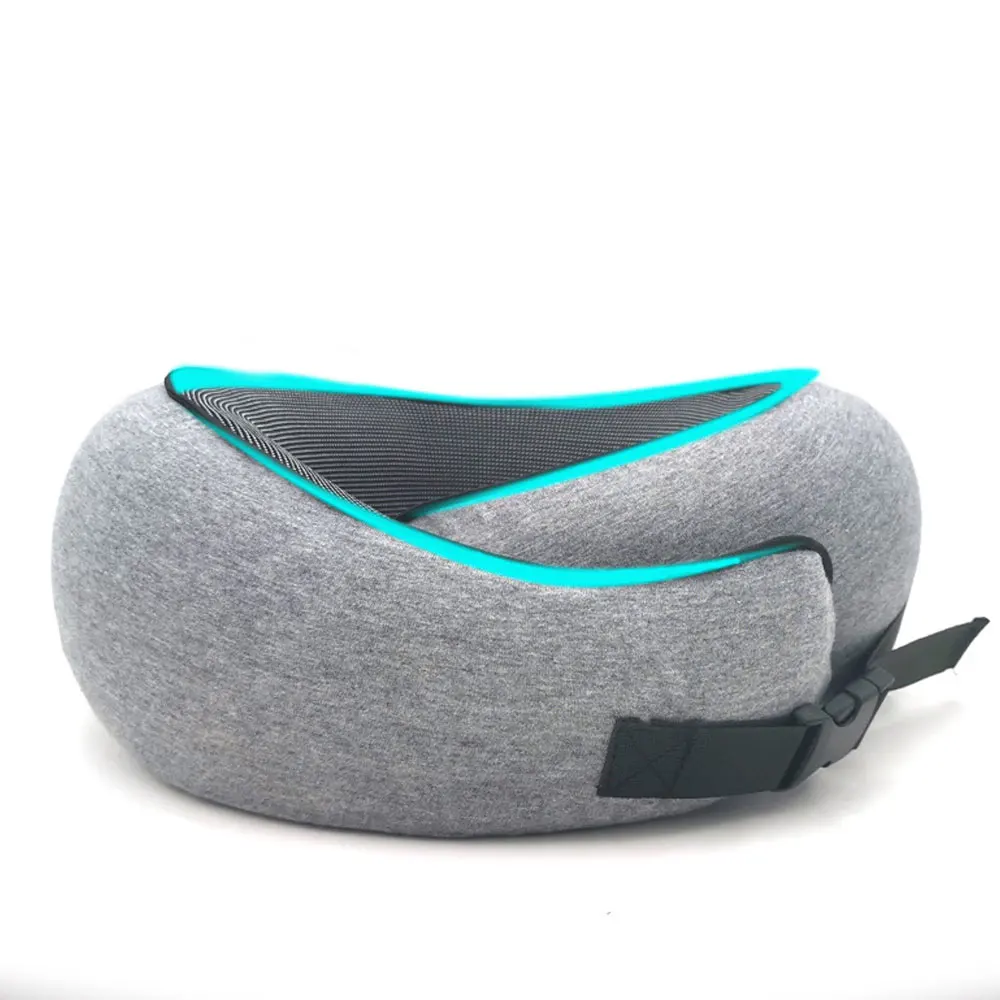 

Memory Foam Neck Pillow Cervical Vertebra Travel Portable Noon Break Aircraft U Type of Pillow Sleep Camping Pillow Carry Bag