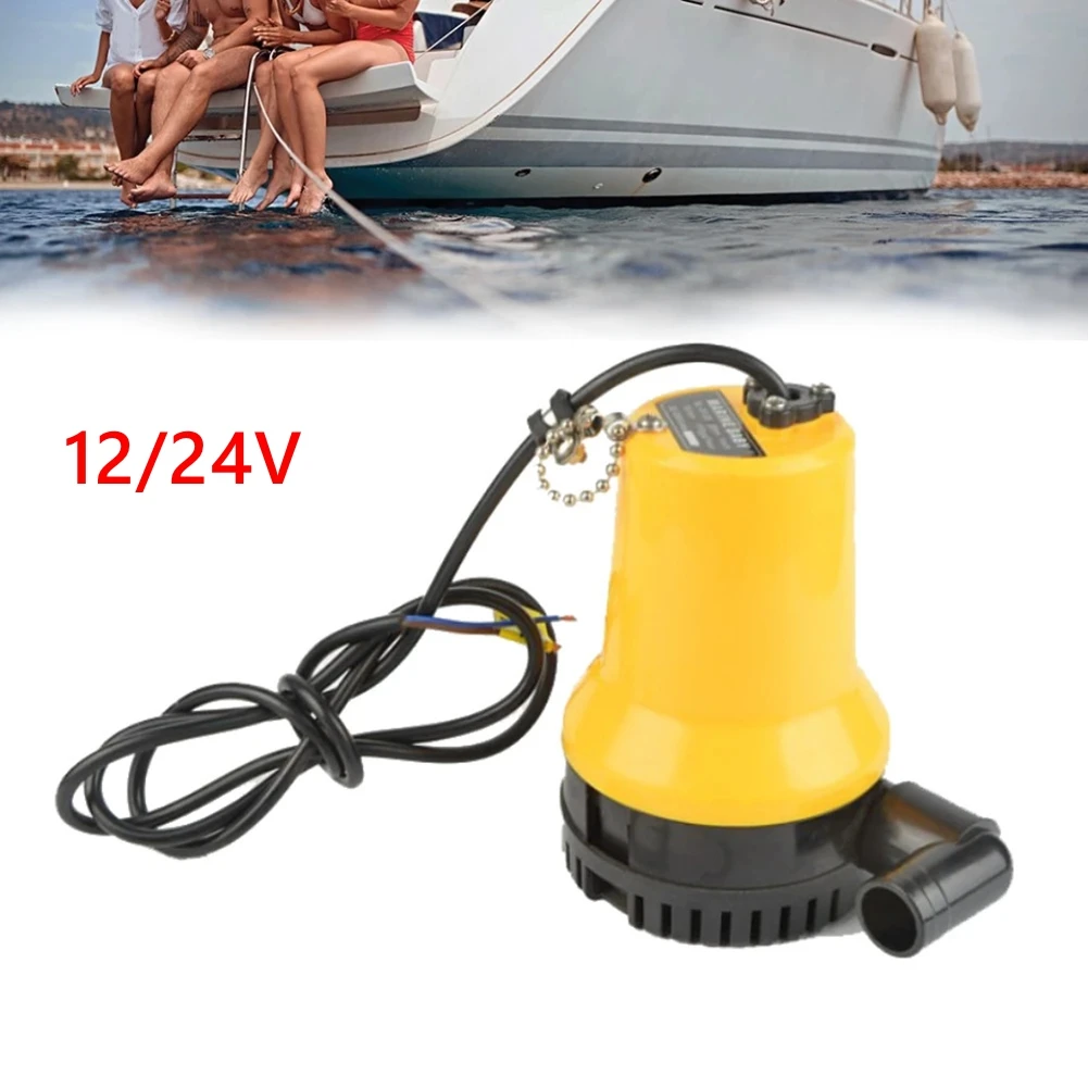 4500L/H  12V/24V Water Pump Brushless Motor Water Circulation Submersible Pump Irrigation Fountain Fish Pond Wash Car
