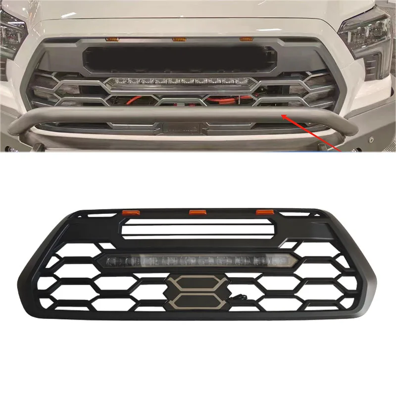 

Racing Grills For 2016-2023 Toyota Tacoma Modified New Tacoma Style Gt Front Grille Replacement Grille Car Accessories