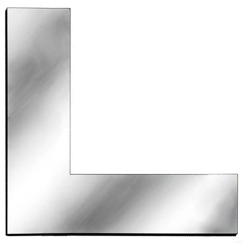 P82E Sturdy Stainless Steel 90° Tool Sturdy Corner Ruler For Efficient Wall And Furniture Construction Tasks