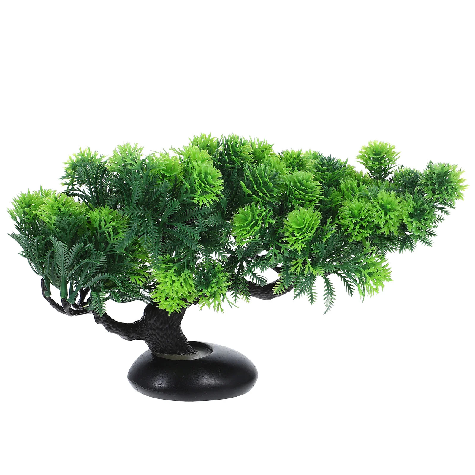 

Green Decor Sashimi Decoration Artificial Plants Indoor Sushi Plate Supplies Faux Plastic