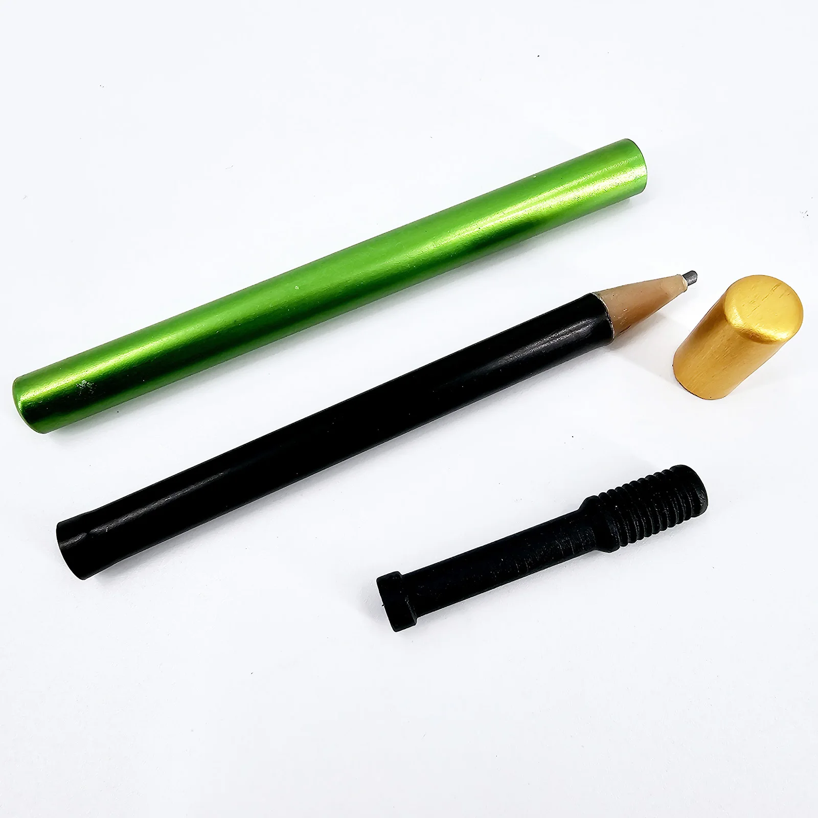 Visual Pen Disappearance Magic - Real Working Pencil Vanishes from Empty Tube Examined by Audience Street Magic