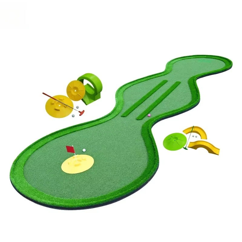 

Wholesale Mini Golf Putting Green Obstacles 12Pcs Set Durable Golf Accessories for Kids and Adults