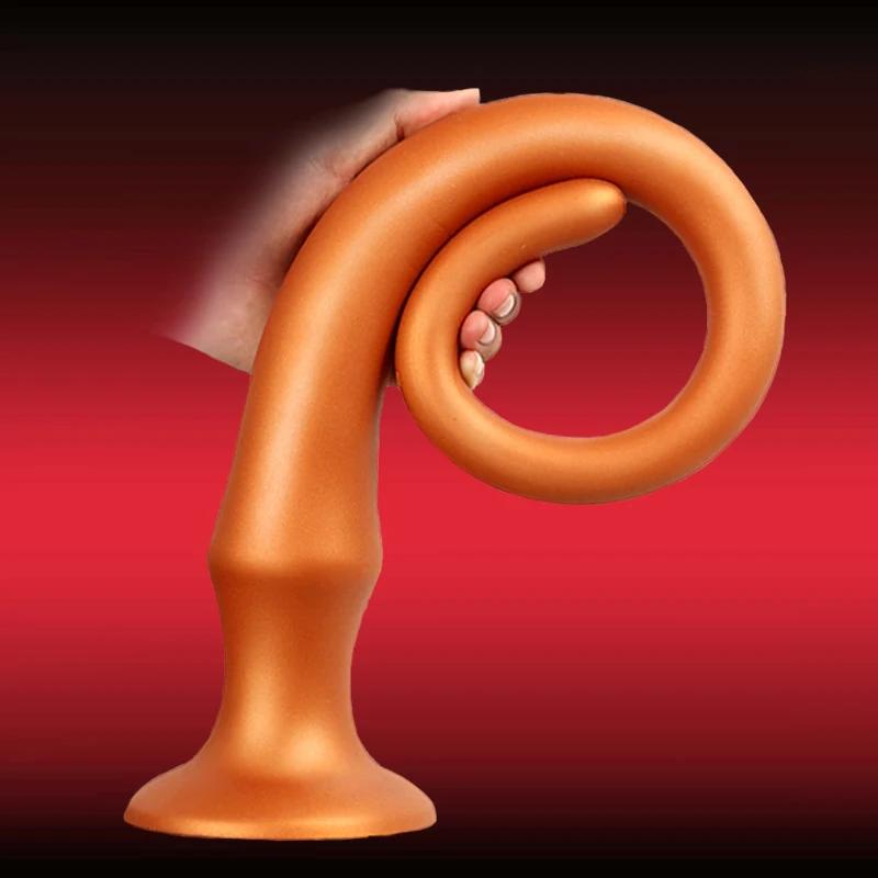 Super Long Silicone Butt Plug Anal Dildo Anus Masturbator Dilator Prostate Massage Anal Plug Adult 18 Sex Toys For Men Woman Gay view 5