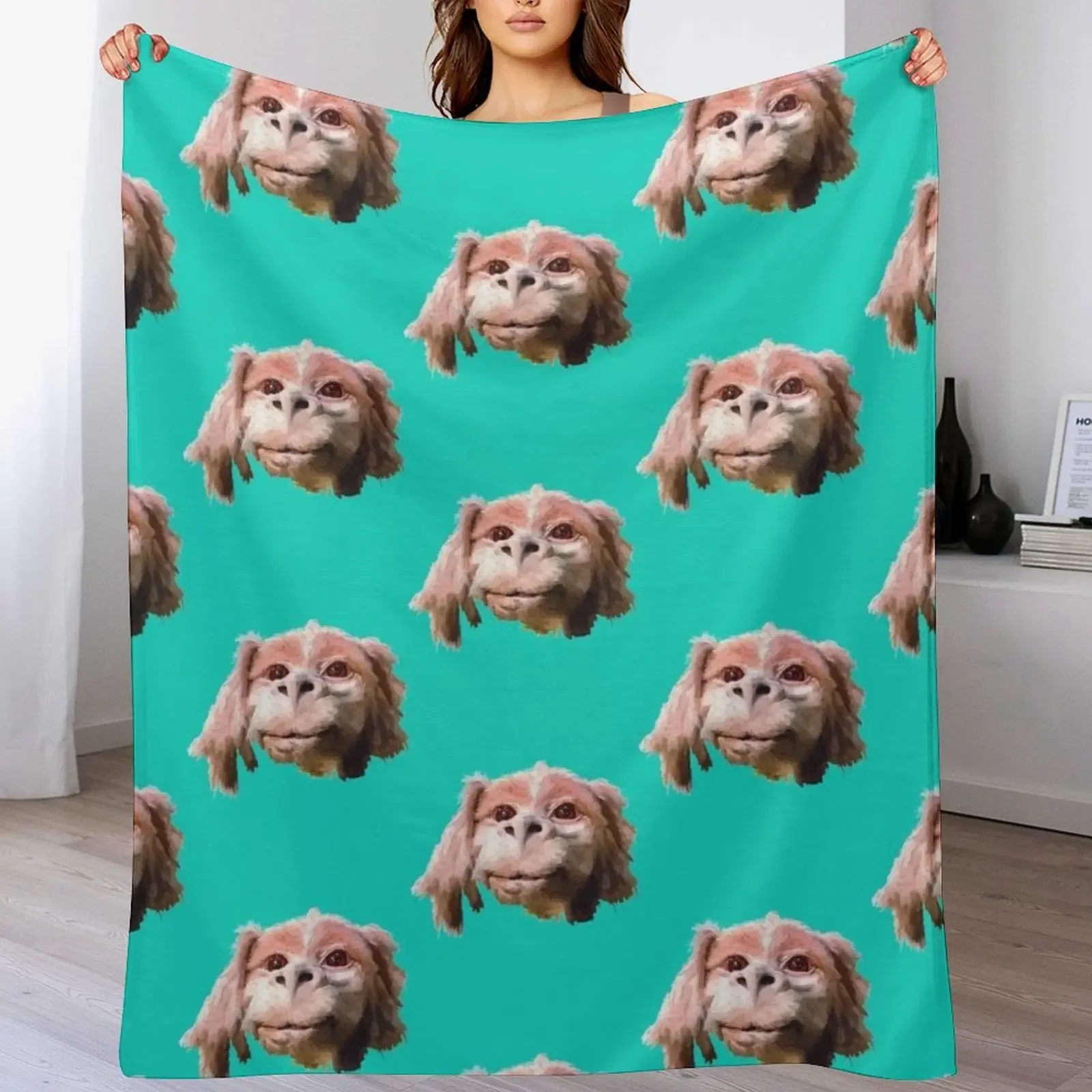 

Falkor a Luck Dragon Premium Throw Blanket Winter beds Picnic Bed Fashionable For Sofa Thin Blankets