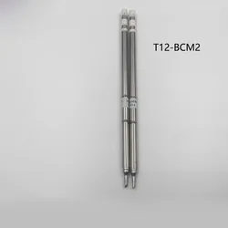 T12 BCM2 BCM3 soldador eléctrico punta T12-BCM2 punta para soldador bisel con guión/en forma de herradura BCM2 punta con ranura