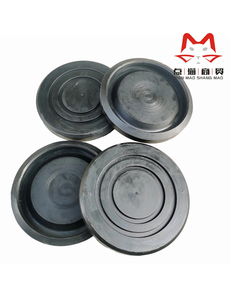 Car Elevate Pad, sturdy Duty Rubber Tray, Non-Slip Support for Vehicle Maintenance, Universal Auto Elevate Pads