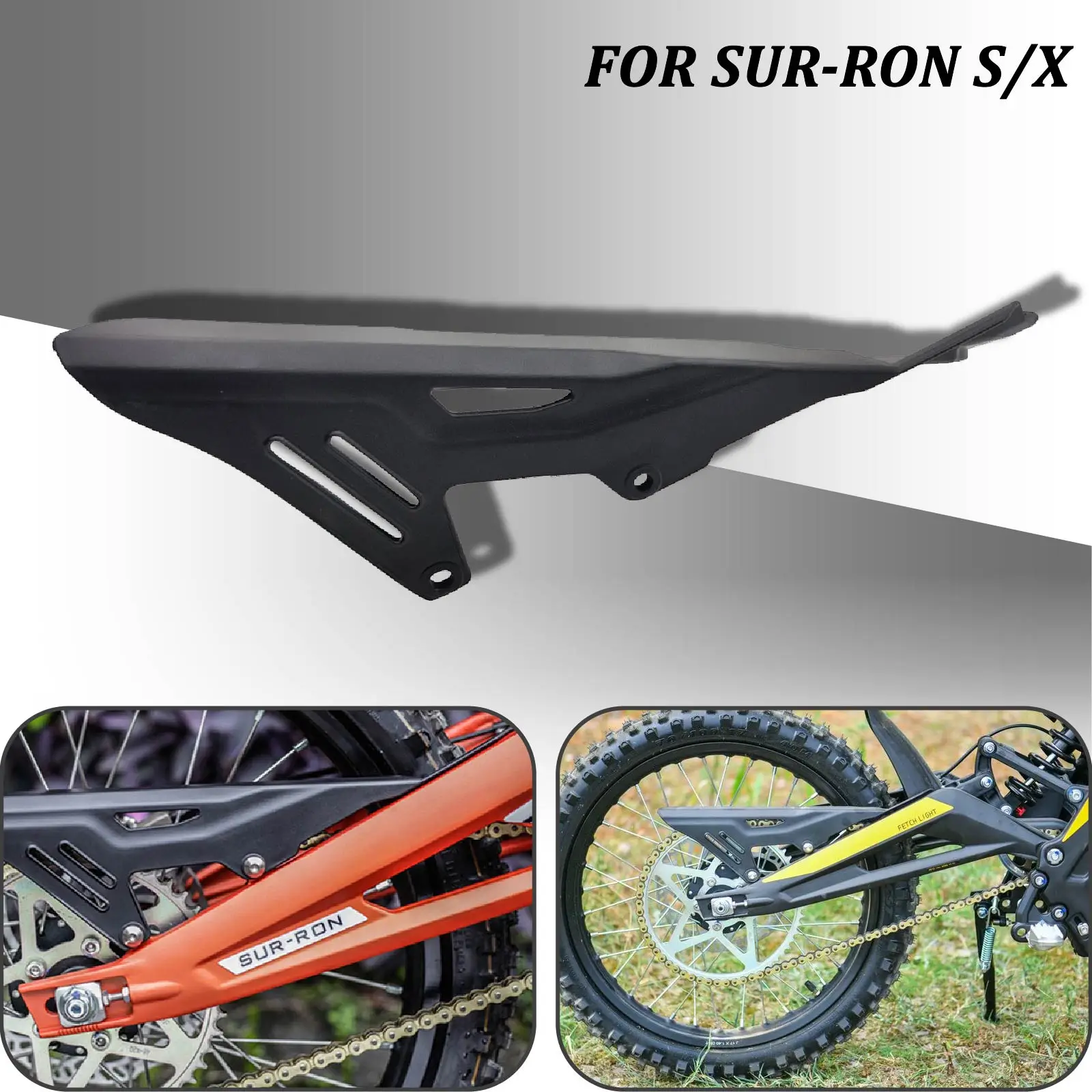 

For SurRon Motorcycle Chain Protection Sprocket Cover Suitable Sur Ron Light Bee S X Off-Road Electric Vehicle Provide wholesale