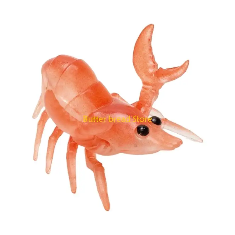 W89C Lobster Display Stand Desktop Pen Organiser Rack Eyeglasses Stand for Office