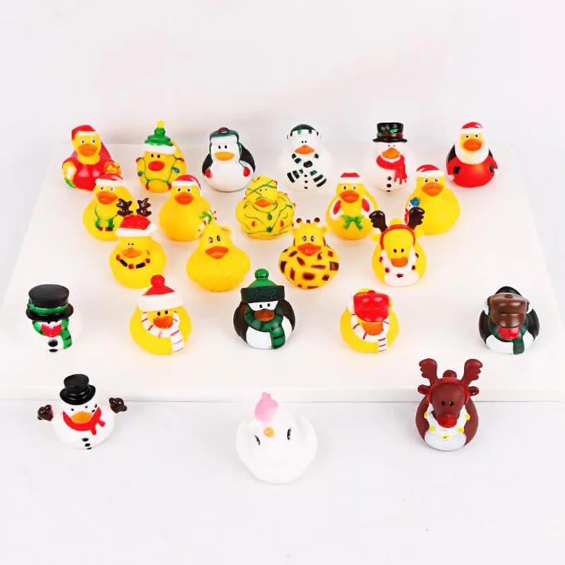 Art Creativity Assorted Rubber Ducks Jeep Ducking Rubber Duckies for Kids Bathtub Pool Toys Party Favors