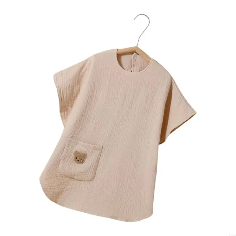 

D5QA Nursing Sweater Provide Full Coverage Cotton Comfortable Feeding Top Nursing Cover Sleeve for Breastfeeding Mother