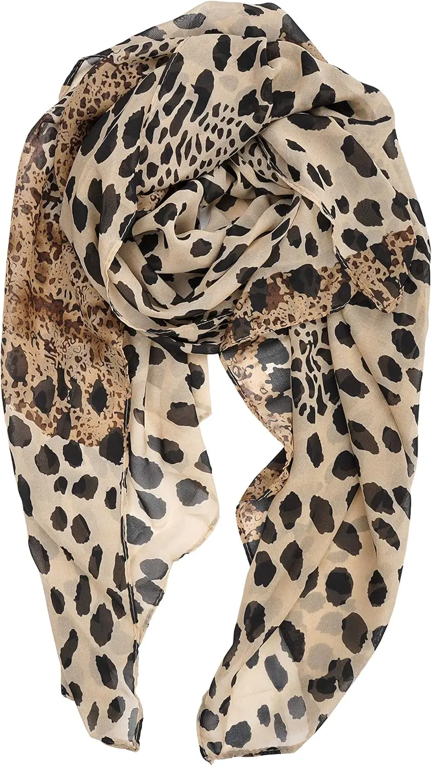 

Ladies/Women's Lightweight Floral Print/Solid Color mixture Shawl Scarf For Spring Summer season