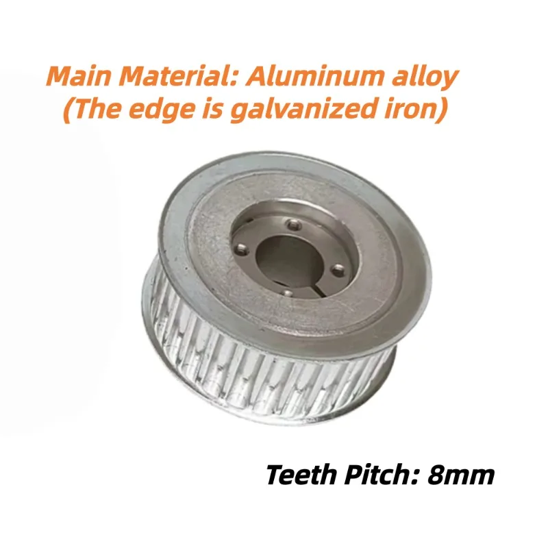 HTD8M Keyless Bushing Timing Pulley 28T 30T 32T 34T 36T 38T Belt Width 25mm 30mm Bore 18-40mm Synchronous Wheel
