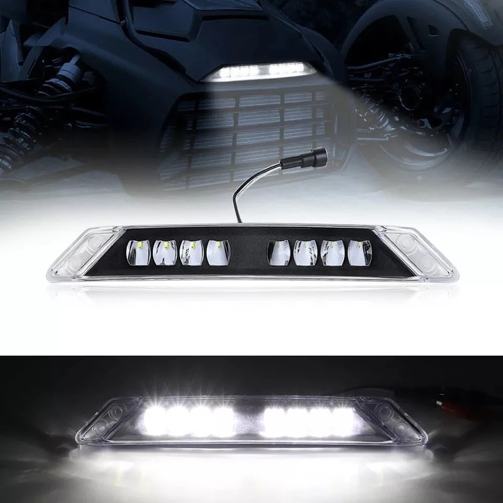 Daytime Use Auxiliary Light Lamp Integrated Appearance No Deforming No Flickering Waterproof Design Daytime Running Light