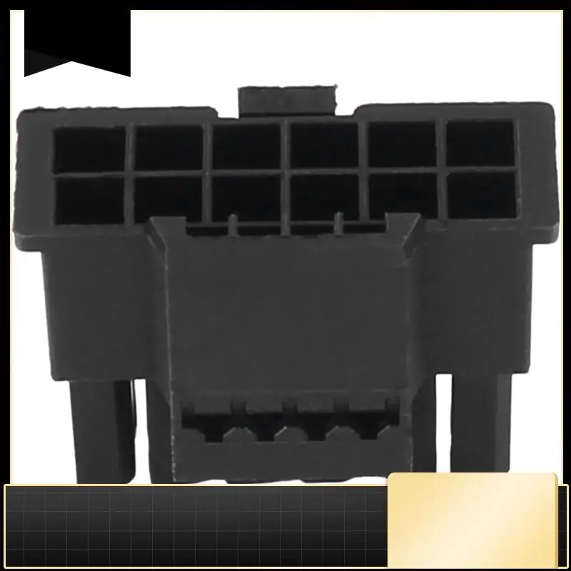 

10 шт. Pcie 5,0 12VHPWR 16-контактный 12 + 4-контактный разъем кабеля питания графического процессора с клеммными контактами-N33R