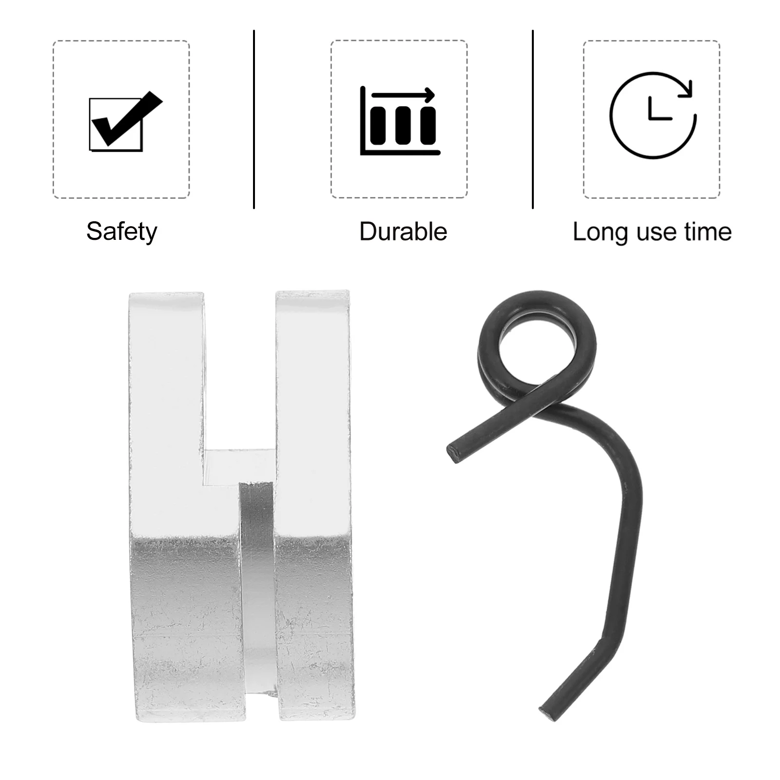 

6Sets Clutch Shoe Metal Durable Practical Lightweight Safe Upgrade Parts for 1 8 Rc Car Truck Engine Accessories Kit