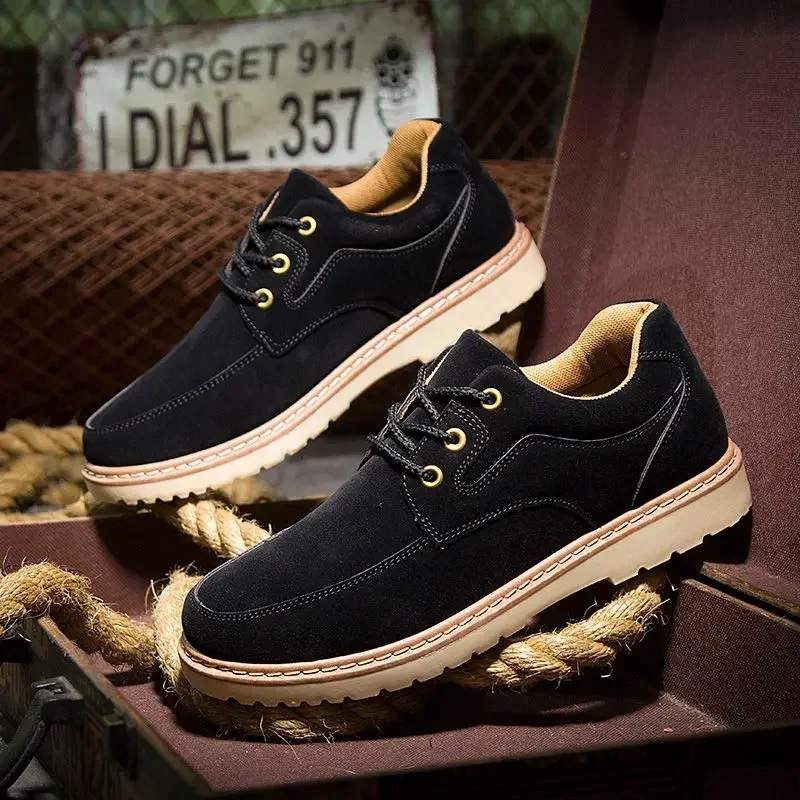 Non-slip Men's Vulcanize Shoes Casual Sneakers Male Chunky Size 40 Trends 2025 45 Low Price Korean Style And Cheap New In Work