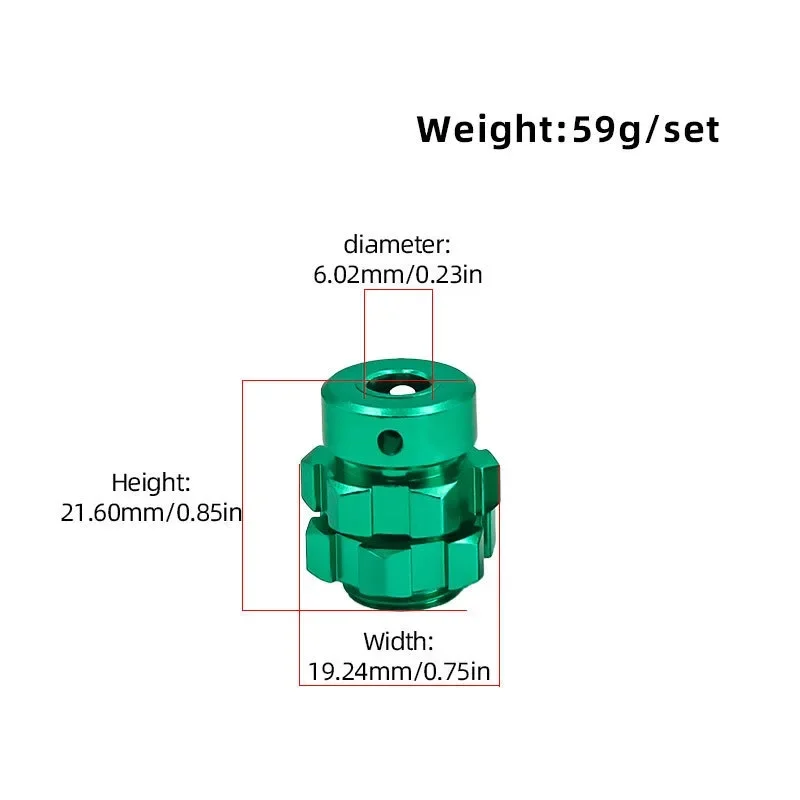 Adaptador de cubo sextavado de roda estendida de metal 6469 5854 para 1/10 e-revo t-maxx rc carro atualização peças acessórios