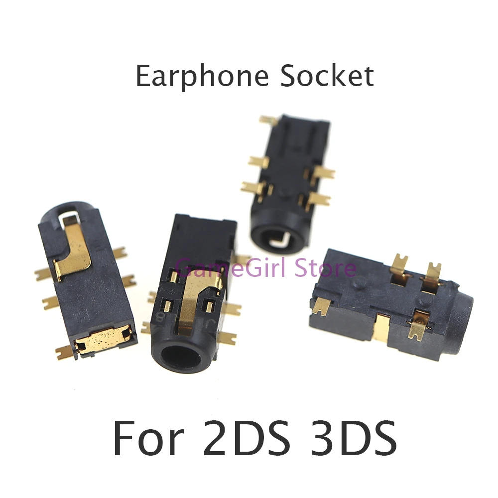 30pcs Replacement for Nintendo 2DS 3DS Game Console Headphone Dock Connector Earphone Jack Socket