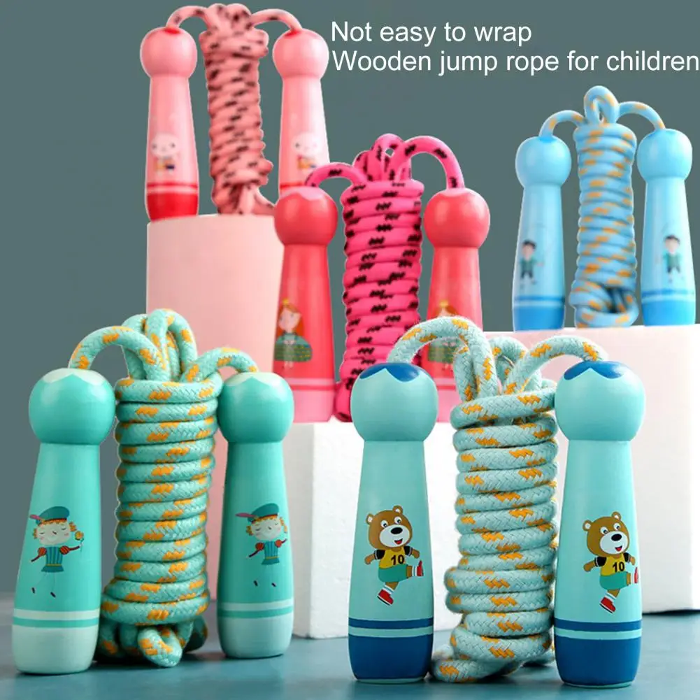 Kid Skipping Rope Professional Anti-slip Children Skipping Rope Promote Physical Quality Jump Rope Sports Equipment