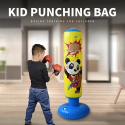 Boxing Punching Bag Kid Sandbag Inflatable Boxing Bag Boxing Muay Thai Boxing Bag Boxing Training Stress Relieving Sandbag