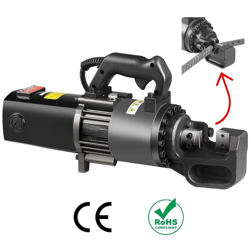 Hydraulic steel bar cutting machine Portable iron cutting tool using 220V/110V voltage