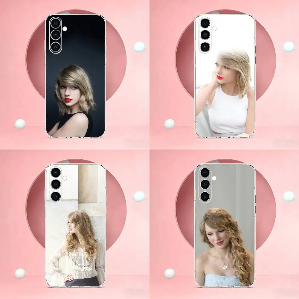 vocalist-rock-pop diva Phone Case For Samsung Transparent Soft Case A73,A72,A71,A70,A53,A52,A51