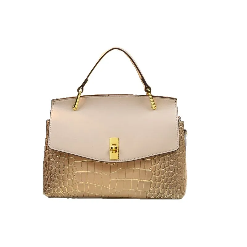 

Simple Yet Chic Crossbody Bag For Women Luxury Designer Large Capacity Leather Diaper Bag Elegant Commuter Solid Color Tote