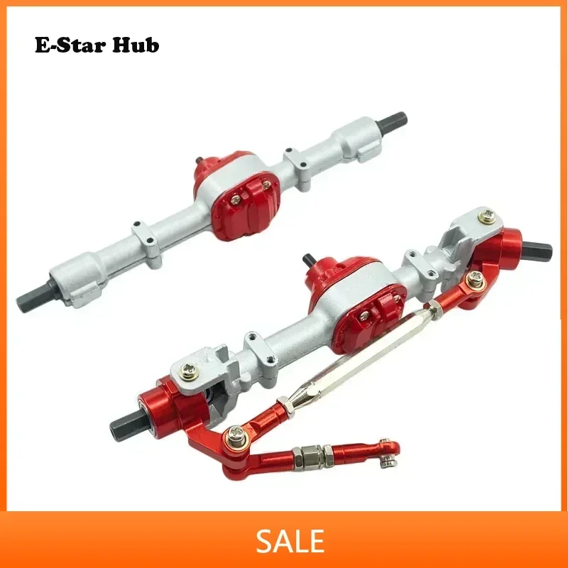 Upgrade Metal Front/Rear Bridge Axle Set for MN 1/12 D90 D91 99S FJ45 RC Truck RC Car Refit Upgrade Parts