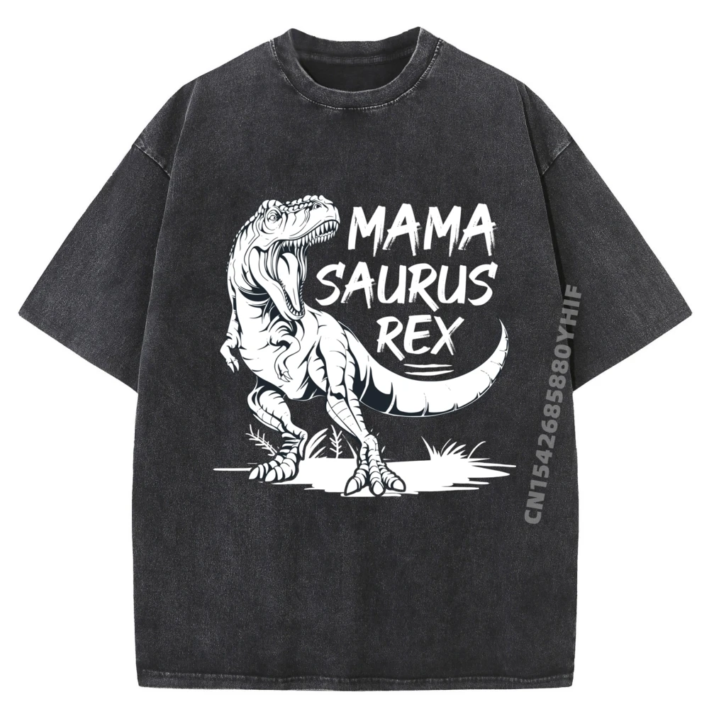 

Mamasaurus Rex динозавр забавные мужские рубашки Mama Saurus футболка с рисунком мужская винтажная стираная рубашка мужские топы футболки подарок на день рождения